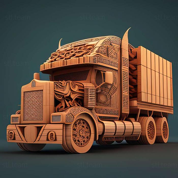 3D модель Игра World of Truck Построй свою собственную грузовую империю (STL)